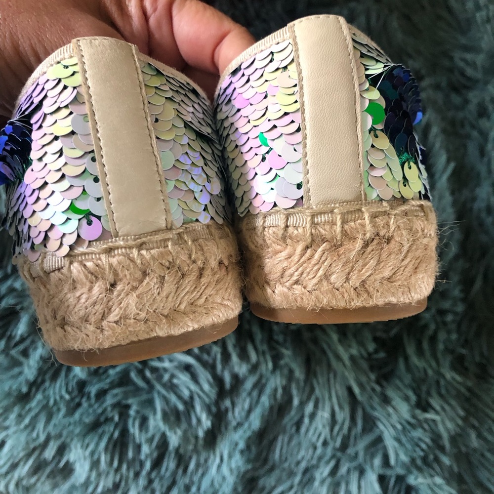 Tory Burch Sequins Espadrilles 🧜‍♀️ opal seagreen - Picture 8 of 13